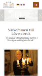Mobile Screenshot of lovstabruk.nu